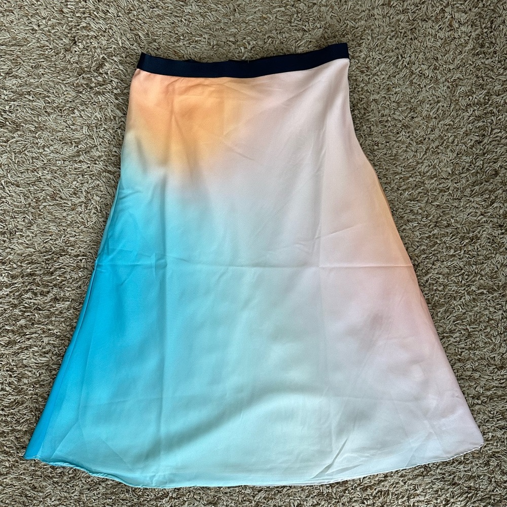 Crosby Multicolor Ombre A-Line Skirt